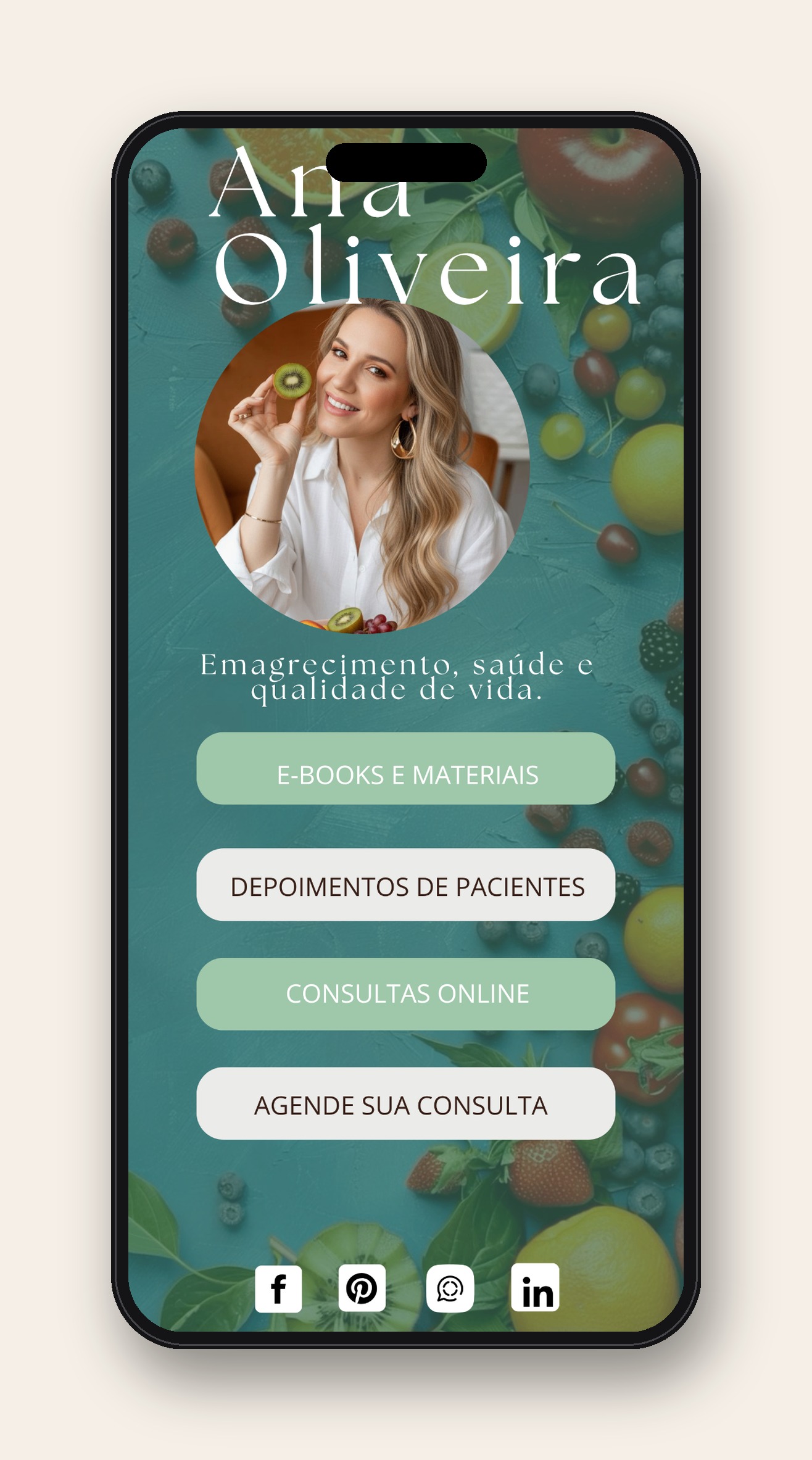 Link na Bio Nutrição